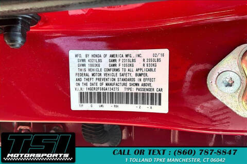 2016 Honda Accord Sport