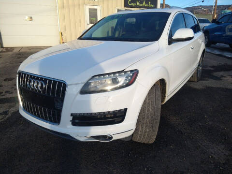 2011 Audi Q7 for sale at Canyon View Auto Sales in Cedar City UT