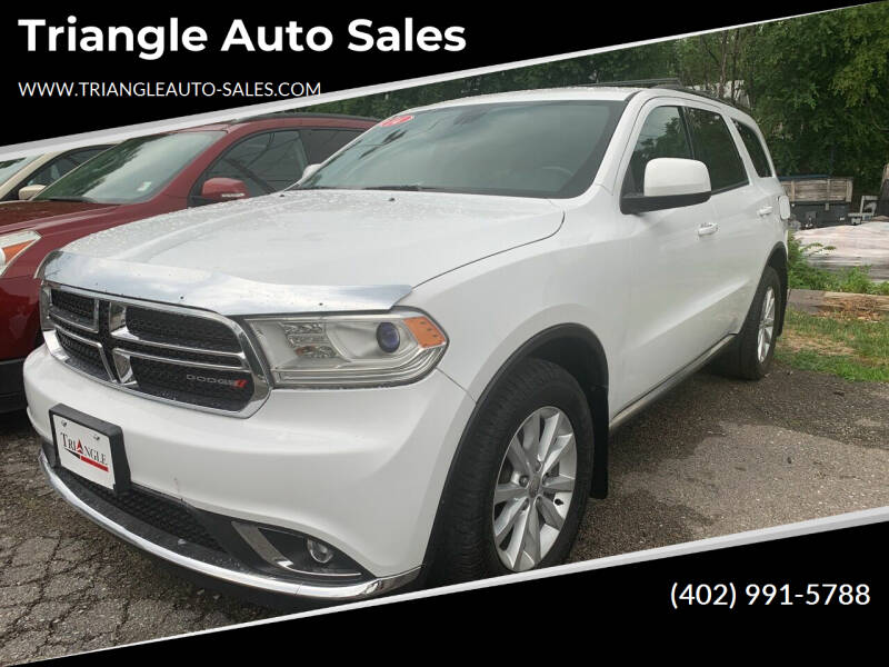 2014 Dodge Durango for sale at Triangle Auto Sales in Omaha NE