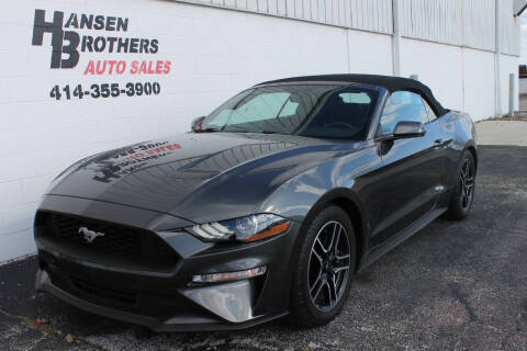 2018 Ford Mustang for sale at HANSEN BROTHERS AUTO SALES in Milwaukee WI