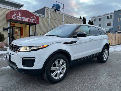 2018 Land Rover Range Rover Evoque