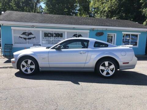 2007 Ford Mustang for sale at ICON AUTO SALES in Chesapeake VA