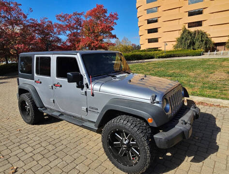 2015 Jeep Wrangler Unlimited for sale at GOLDEN RULE AUTO in Newark OH