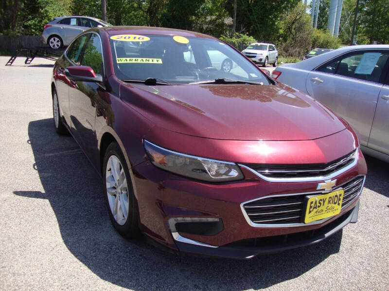 2016 Chevrolet Malibu for sale at Easy Ride Auto Sales Inc in Chester VA