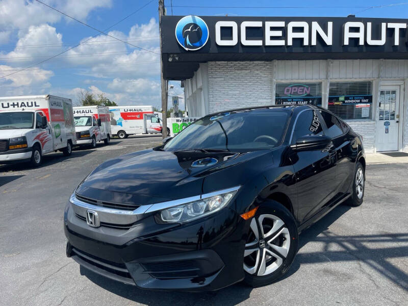 2018 Honda Civic for sale at Ocean Auto Group in Pleasantville NJ