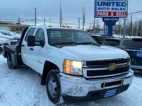 2012 Chevrolet Silverado 3500HD for sale at United Auto Sales in Anchorage AK