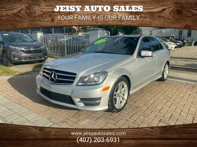 2014 Mercedes-Benz C-Class for sale at JEISY AUTO SALES in Orlando FL