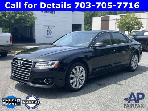 2018 Audi A8 L for sale at AP Fairfax in Fairfax VA