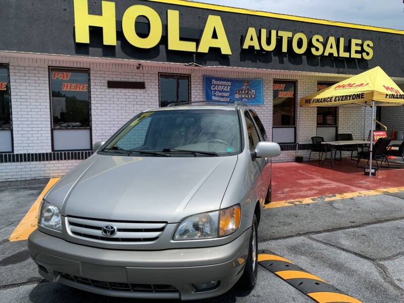 2001 Toyota Sienna for sale at HOLA AUTO SALES CHAMBLEE- BUY HERE PAY HERE - in Atlanta GA