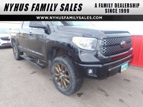 2018 Toyota Tundra for sale at Nyhus Family Sales in Perham MN