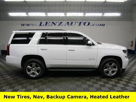 2017 Chevrolet Tahoe for sale at LENZ TRUCK CENTER in Fond Du Lac WI