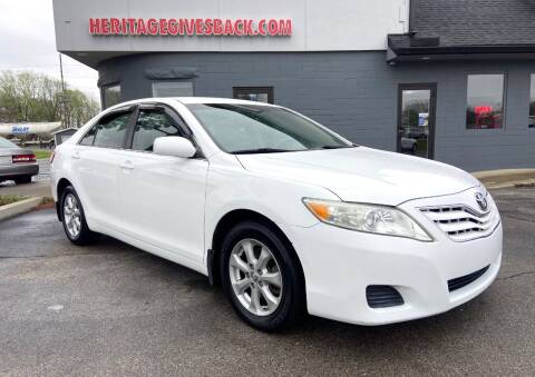 2011 Toyota Camry for sale at Heritage Automotive Sales in Columbus in Columbus IN
