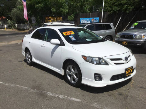 2012 Toyota Corolla for sale at NFY AUTO SALES in Sacramento CA