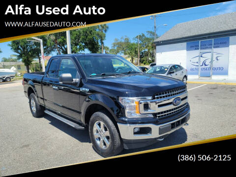 2018 Ford F-150 for sale at Alfa Used Auto in Holly Hill FL