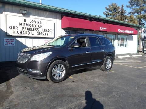 2017 Buick Enclave for sale at GRESTY AUTO SALES in Loves Park IL