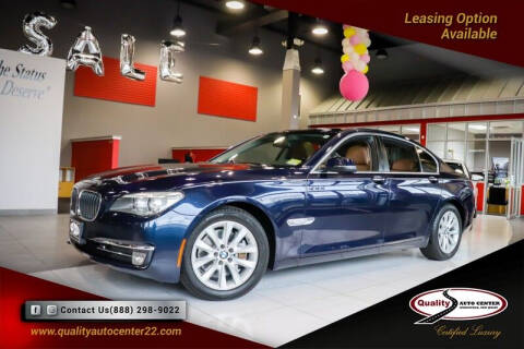 2013 BMW 7 Series for sale at Quality Auto Center of Springfield in Springfield NJ