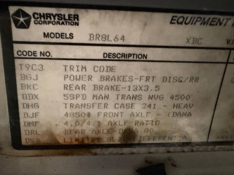 1997 Dodge Ram 3500