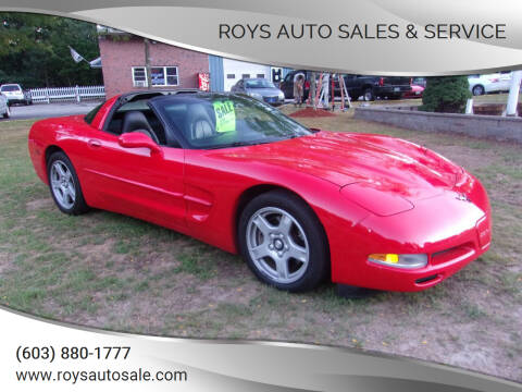 1999 Chevrolet Corvette for sale at Roys Auto Sales & Service in Hudson NH