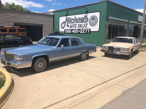 1991 Cadillac Brougham for sale at MICHAEL'S AUTO SALES in Mount Clemens MI