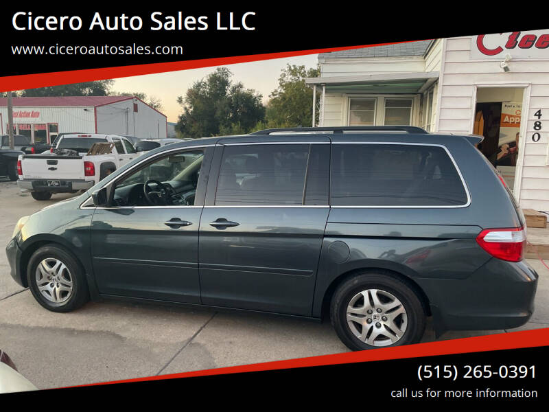 2005 Honda Odyssey for sale at Cicero Auto Sales LLC in Des Moines IA