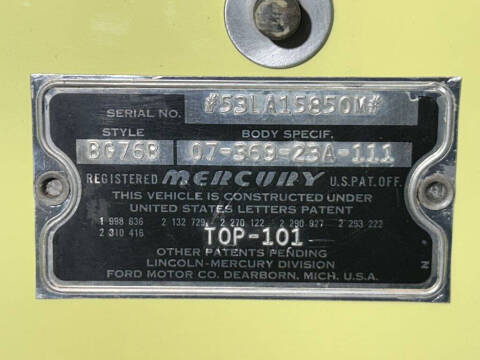 1953 Mercury Monterey