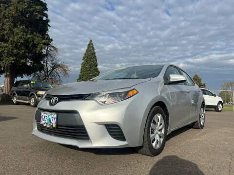 2014 Toyota Corolla for sale at Pacific Auto LLC in Woodburn OR