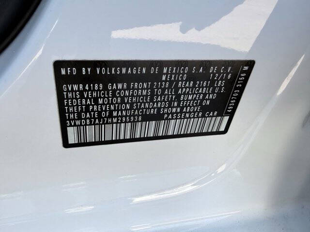 2017 Volkswagen Jetta 1.4T SE