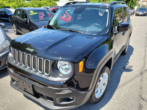 2017 Jeep Renegade for sale at Howe's Auto Sales in Lowell MA