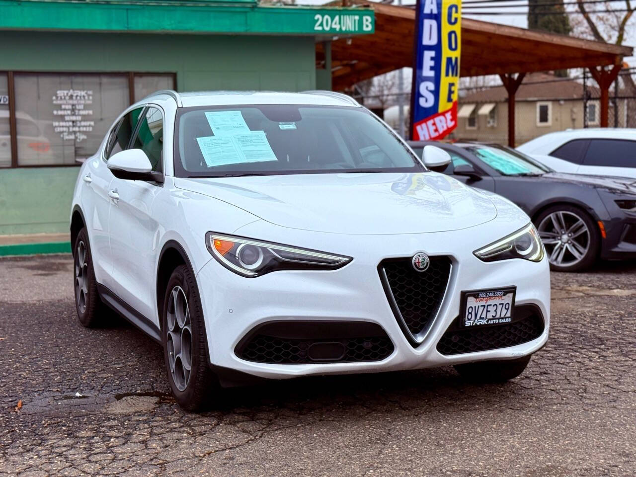 2018 Alfa Romeo Stelvio for sale at STARK AUTO SALES INC in Modesto, CA