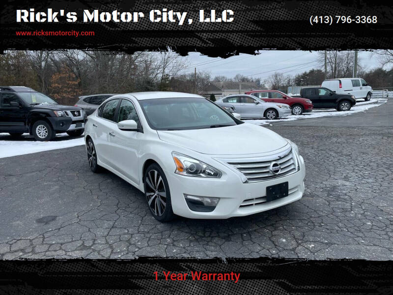 2014 Nissan Altima for sale at Rick's Motor City, LLC in Springfield MA