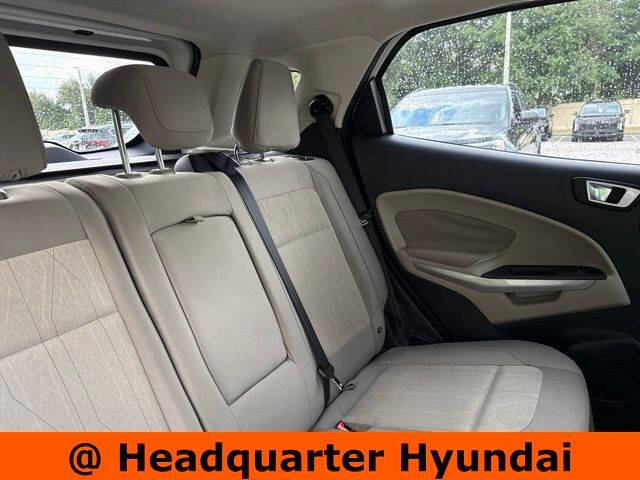 2018 Ford EcoSport SE