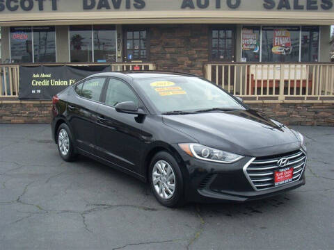 2017 Hyundai Elantra for sale at Scott Davis Auto Sales in Turlock CA