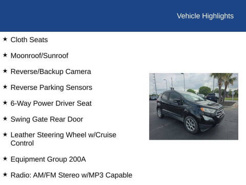 2019 Ford EcoSport SE