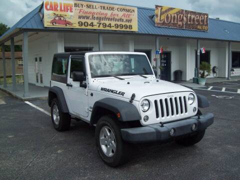 2017 Jeep Wrangler for sale at LONGSTREET AUTO in Saint Augustine FL