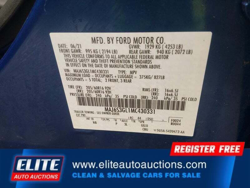 2021 Ford EcoSport SE