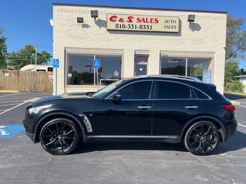 2017 Infiniti QX70 for sale at C & S SALES in Belton MO