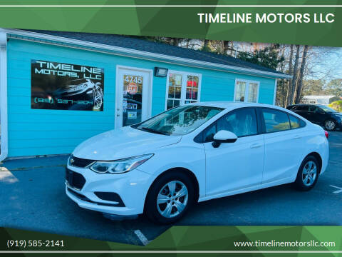 2017 Chevrolet Cruze for sale at Timeline Motors LLC in Clayton NC
