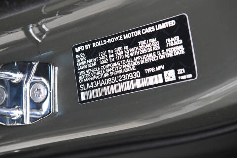 2025 Rolls-Royce Black Badge Cullinan