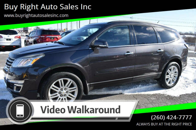 2013 Chevrolet Traverse for sale at Buy Right Auto Sales Inc in Fort Wayne IN