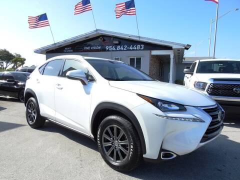 2016 Lexus NX 200t for sale at One Vision Auto in Hollywood FL