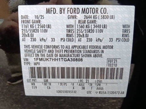 2026 Ford Explorer Platinum