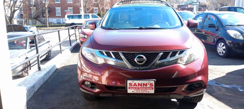 2012 Nissan Murano for sale at Sann's Auto Sales in Baltimore MD