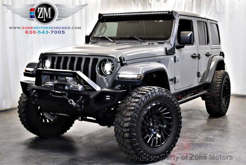 2020 Jeep Wrangler Unlimited for sale at ZONE MOTORS in Addison IL
