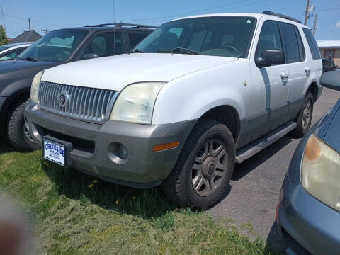2004 Mercury Mountaineer for sale at Creekside Auto Sales in Pocatello ID