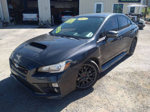 2015 Subaru WRX for sale at Canyon View Auto Sales in Cedar City UT