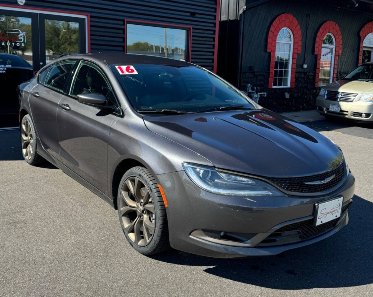 2016 Chrysler 200 for sale at SIGNATURE AUTOS LLC in Weston, WI