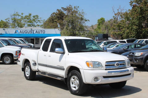 2003 Toyota Tundra for sale at August Auto in El Cajon CA