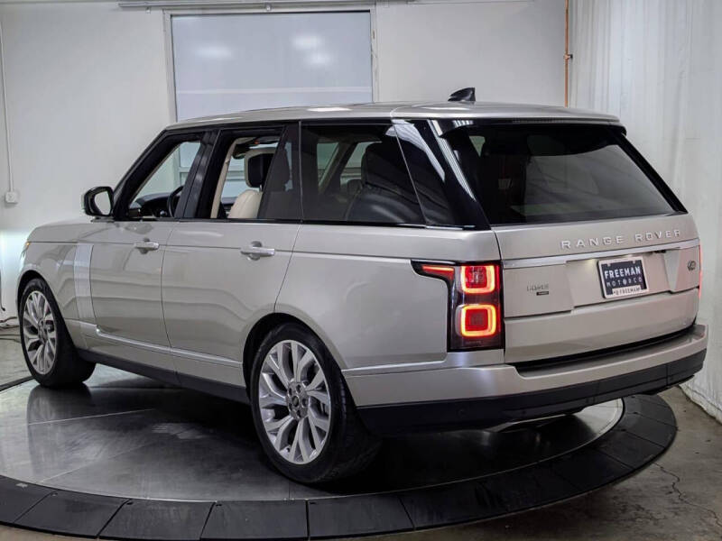 2020 Land Rover Range Rover HSE