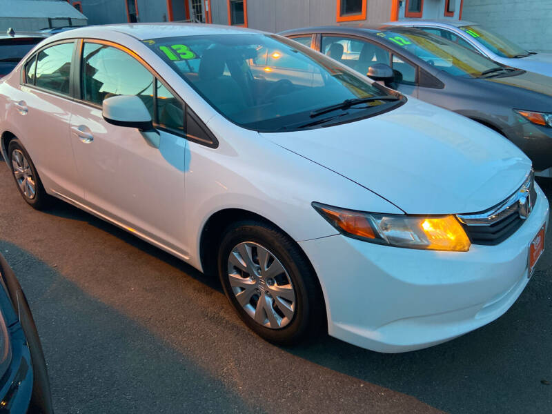 2012 Honda Civic for sale at TOP SHELF AUTOMOTIVE in Newark NJ