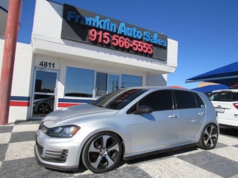 2017 Volkswagen Golf GTI for sale at Franklin Auto Sales in El Paso TX